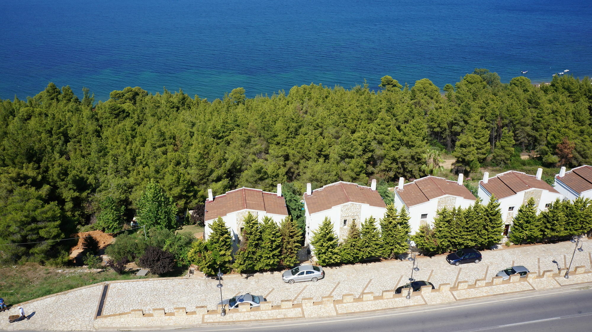 Néa Fókaia Paressa Villas מראה חיצוני תמונה